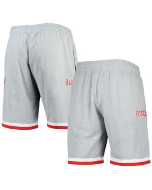 Mitchell & Ness Short Ohio State Buckeyes 1991 - Gris
