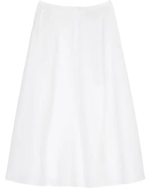 Marc O' Polo A-Line Midi Skirt - White