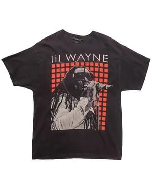 HTC Lil Wayne Mic Graphic-Print T-Shirt - Black