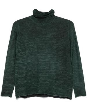 Avant Toi Textured Jumper - Green