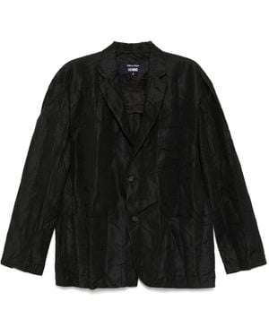 Comme des Garçons Long-Sleeved Blazer - Black