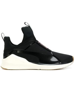 PUMA 190347BLACK/WHISPER WHITE - Schwarz