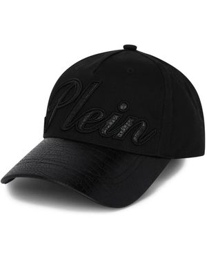 Philipp Plein Casquette À Logo - Black