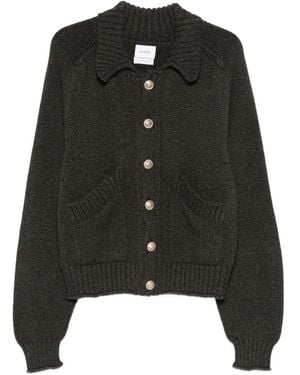 Barrie Needles Buttoned Collared Knitwear - Black