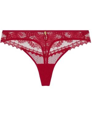 Aubade Mystery Of Love Lace-Embroidered Thong