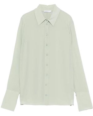 Patrizia Pepe Silk Shirt - White