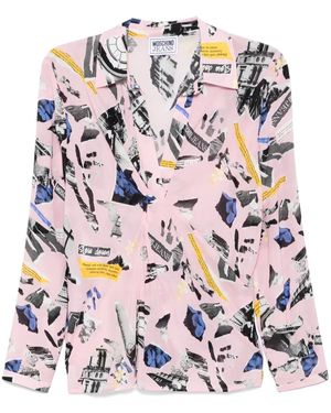 Moschino Viscose Mini Top For - Multicolor