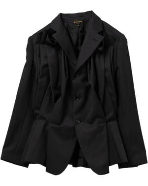 Comme des Garçons Pleated Jacket - Black