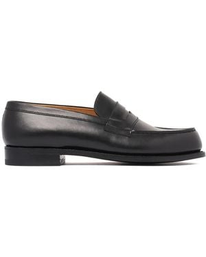 J.M. Weston 180 Loafers - Black