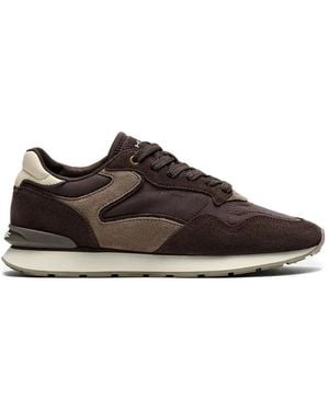 HOFF City Panelled Lace-Up Sneakers - Brown