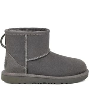 UGG Mini Ii Suede Ankle Boots - Grey