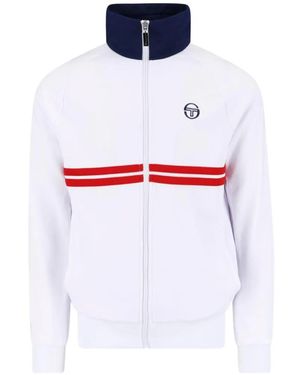 Sergio Tacchini Sweat Dallas À Fermeture Zippée - White