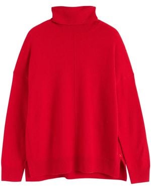 Chinti & Parker Turtleneck Sweater - Red