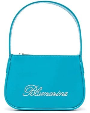 Blumarine Mini Shoulder Bag - Blue