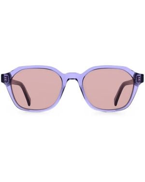 Paul Smith Gafas De Sol Mayton Con Motivo Geométrico - Rosa