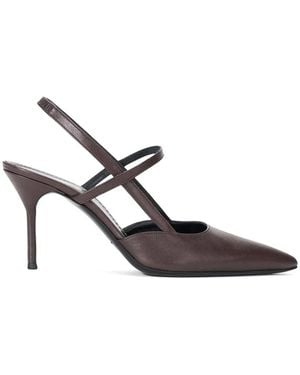 STAUD Slingback Pumps - White