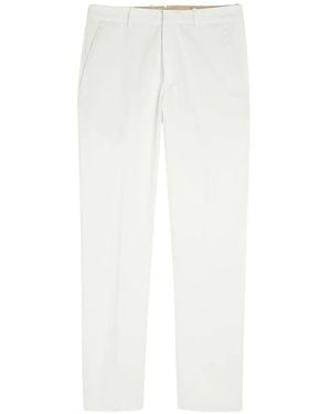 Tod's Straight-Leg Chinos - White