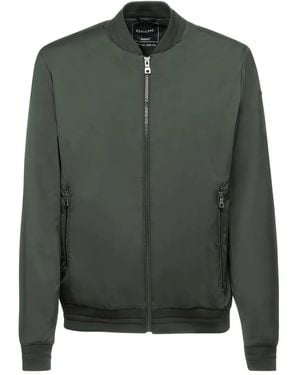 Geox Avola Zip-Fastening Bomber Jacket - Green