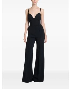 Elie Saab Ärmelloser Jumpsuit - Blau
