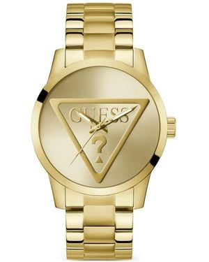 Guess Logo 43Mm Watch - Metallic