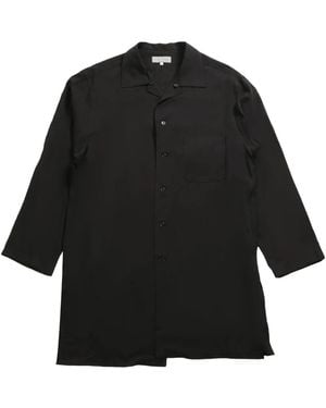 Yohji Yamamoto Button-Up Shirt - Black