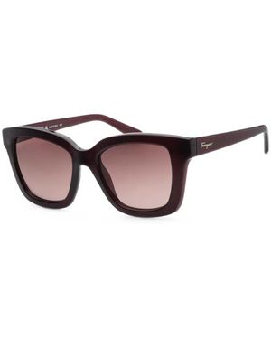 Ferragamo Eyewear Square-Frame Sunglasses - Red