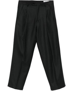 BE ABLE Plissierte Hose - Schwarz