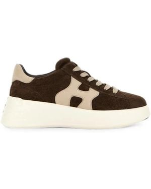 Hogan Rebel Sneakers - Brown