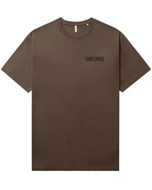 sunflower T-Shirt Con Stampa - Marrone