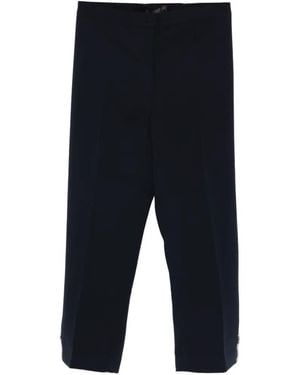 Marina Rinaldi Embellished Trousers - Black