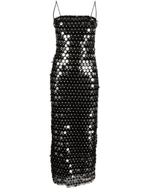 New Arrivals Phoenix In Night Rider Lily Midi Dress - Black