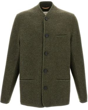 ALPE PIANO Long-Sleeves Jacket - Green