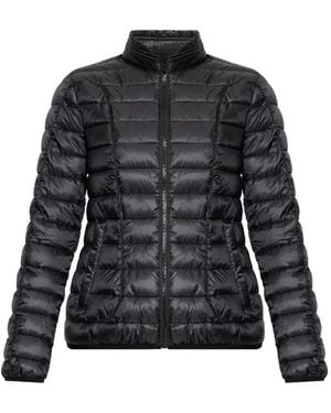 DIESEL Quilted Zip-Up Puffer Jacket - Black