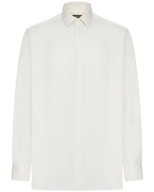 Tom Ford Long-Sleeve Shirt - White
