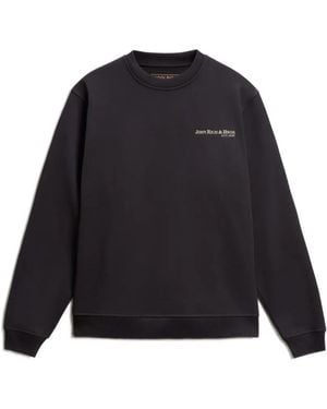 Woolrich Logo-Print Crew-Neck Sweatshirt - Black