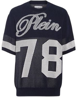 Philipp Plein Signature T-Shirt - Blue