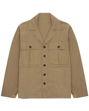 Fortela Solomon Overshirt - Natural