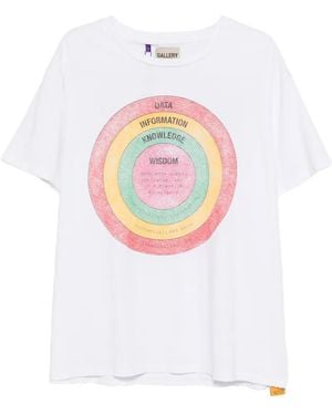 GALLERY DEPT. Camiseta con estampado gráfico - Blanco