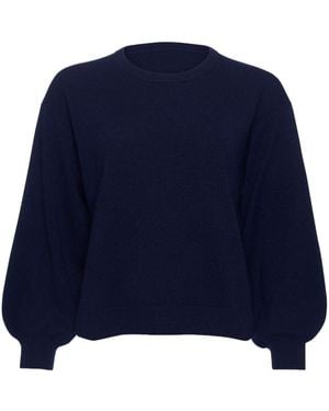 Eres Long-Sleeve Knitted Jumper - Blue