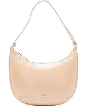 MANU Atelier エナメルレザーバッグ - マルチカラー