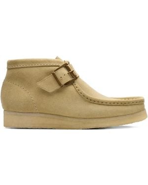 Clarks Botas Walla Con Hebilla - Marrón