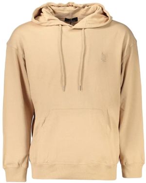 Marina Yachting Logo-Embroidered Drawstring Hoodie - Natural