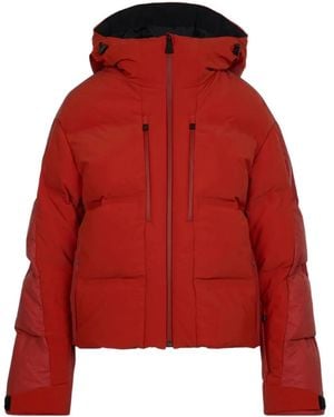 Aztech Mountain Super Nuke Hooded Jacket - Red