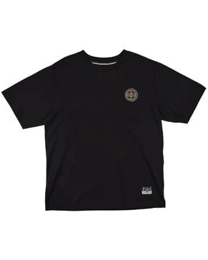 Evisu Seagull-Print Cotton T-Shirt - Black