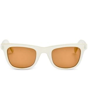 Jacquemus Gafas de sol con montura cuadrada - Blanco