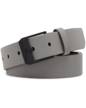 Piquadro Prong-Buckle Belt - Gray