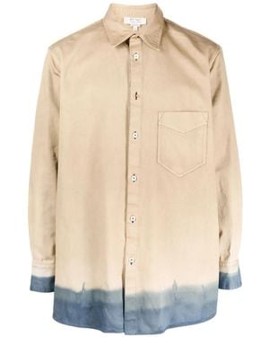 Nick Fouquet Striped Shirt - Natural