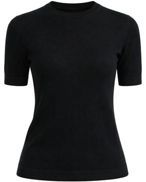 Almada Label Paloma Round-Neck T-Shirt - Black