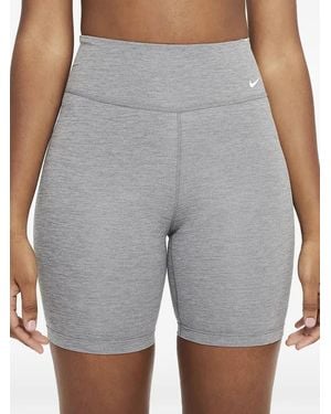 Nike One Mid-Rise Performance Shorts - Gray