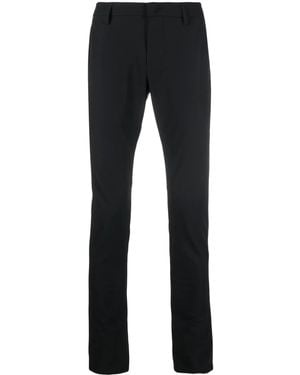 Dondup Slim-Cut Cotton Trousers - Black